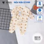 Set 3/5 Bộ Body Dài Tay Màu VT Cúc Bấm Thun Lạnh Mềm Mịn Cho Bé Sơ Sinh 3-9kg VT-BD04 Đậu Đậu Store