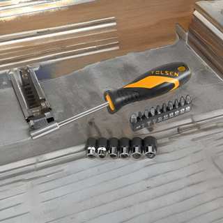 Bộ tua vít đa năng đổi đầu hãng Tolsen 11 và 17 chi tiết  20044, 20045 BH 12 tháng Kouritsu Official Store