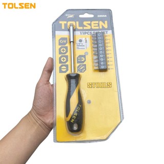 Bộ tua vít đa năng đổi đầu hãng Tolsen 11 và 17 chi tiết  20044, 20045 BH 12 tháng Kouritsu Official Store