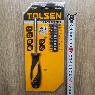 Bộ tua vít đa năng đổi đầu hãng Tolsen 11 và 17 chi tiết  20044, 20045 BH 12 tháng Kouritsu Official Store