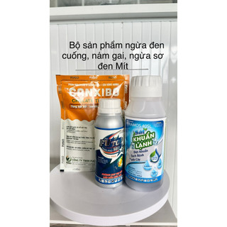 Bộ sản phẩm ngừa đen cuống, nám gai sơ đen Mít pha 200 lít