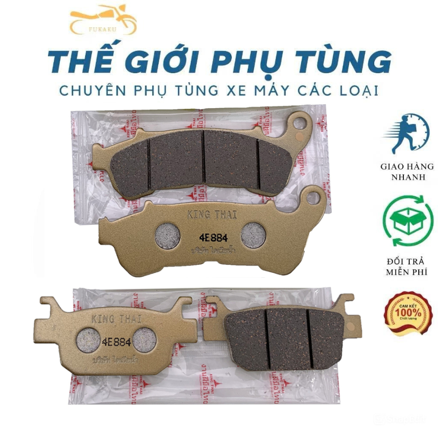Bố Thắng Đĩa (Phanh Đĩa) Trước Sau SH125-150-300i Đời 2011 Đến 2016 King Thai