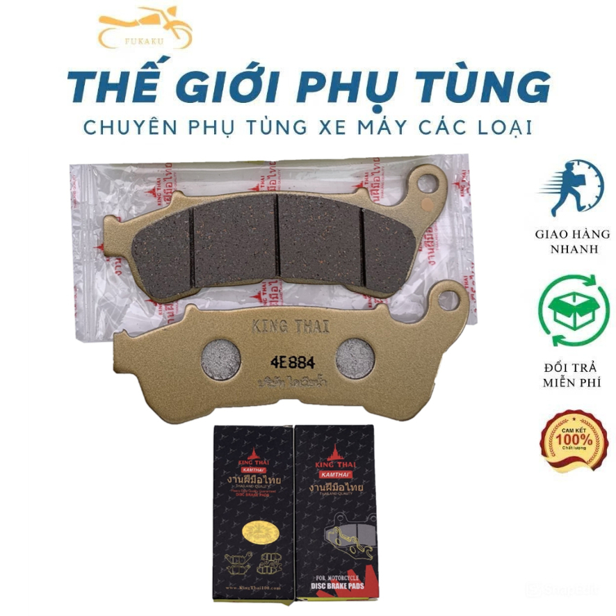 Bố Thắng Đĩa (Phanh Đĩa) Trước Sau SH125-150-300i Đời 2011 Đến 2016 King Thai