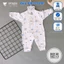 Set 2-3 Bộ Body Dài Tay Thun Lạnh VT Cúc Bấm Mềm Mịn Cho Bé Sơ Sinh 3-9kg VT-BD05 Đậu Đậu Store