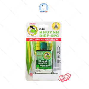 Dầu Khuynh Diệp OPC Chai 25ml Hiệu Mẹ Bồng Con Được Các Mẹ Tin Dùng Chai Nước Màu Xanh