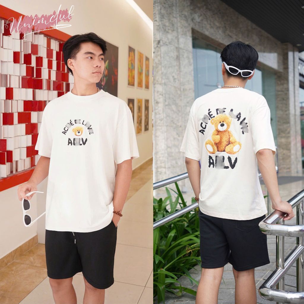 [VẢI 250 GSM] Áo Thun A DL V Unim Fashion Hình In Sắc Nét Vải Cotton Premium Co Giãn 2 Chiều  APD