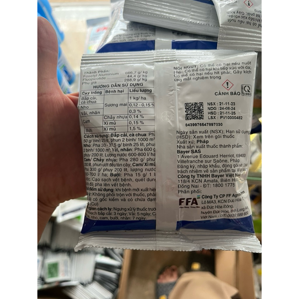 PROFILER Bayer- Gói 100gr- phòng trừ sương mai
