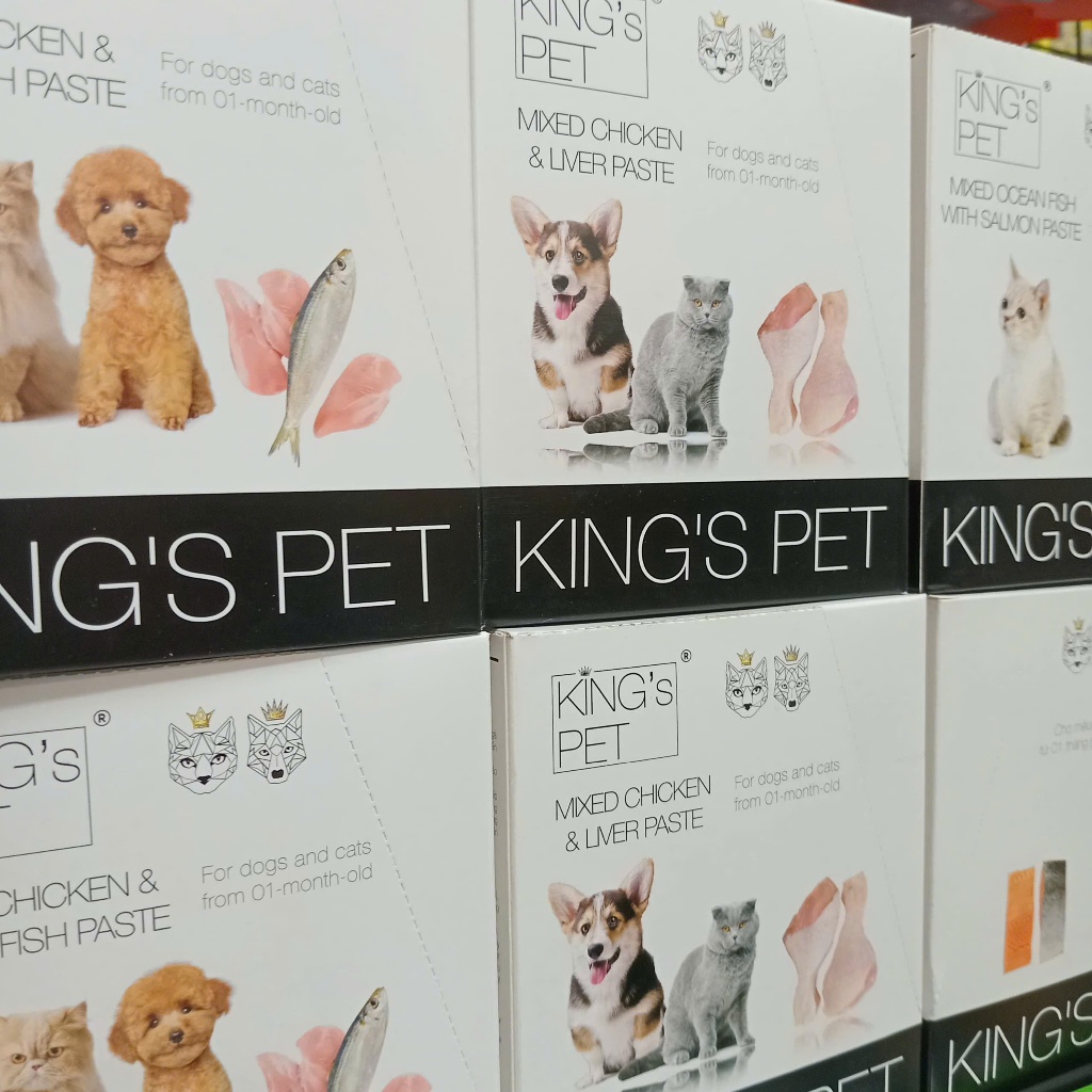 Pate Hỗn Hợp King’s Pet Túi 70gr - Thức Ăn Cho Chó Mèo