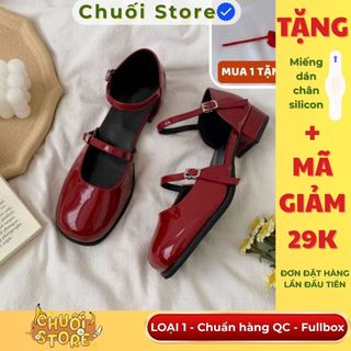 Giày lolita nữ da PU tổng hợp dệt vải đế cao su êm ái mềm mại thoải mái dễ chịu