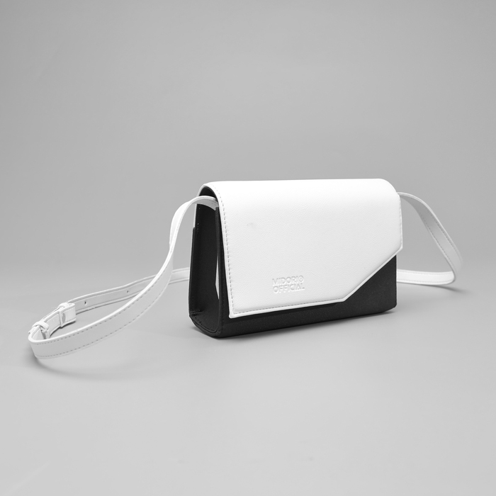 Túi ALINA Đeo Chéo Vải Phối Da PU Thời Trang Nam Nữ Đi Chơi Tiệc Polyester | MIDORI BAG COLLECTION