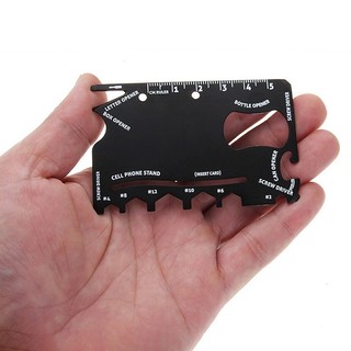Miếng Thép NINJA 18 công dụng - Mở nắp chai, vặn ốc, khui hộp...