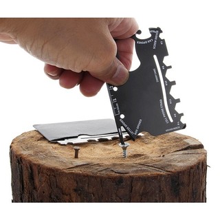 Miếng Thép NINJA 18 công dụng - Mở nắp chai, vặn ốc, khui hộp...