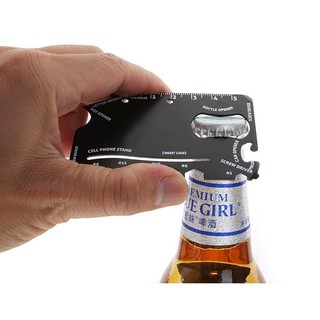 Miếng Thép NINJA 18 công dụng - Mở nắp chai, vặn ốc, khui hộp...