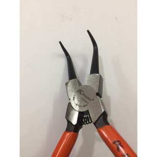 Kìm mở phe 9inch 225mm KAPUSI JAPAN, phân loại cong thẳng trong ngoài thép CRV, Bh 12 tháng Kouritsu Official Store