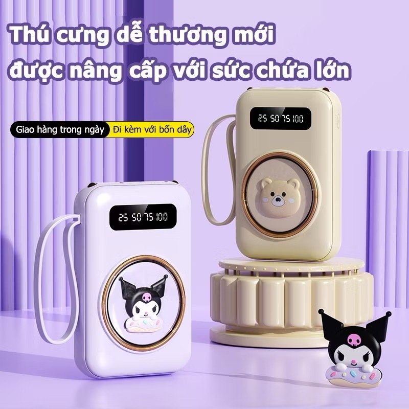 Pin dự phòng 20000mAh - Thiết kế nhỏ gọn, phụ kiện sạc điện thoại di động, phù hợp với nhiều thiết bị. Dung lượng pin lớ | BigBuy360 - bigbuy360.vn
