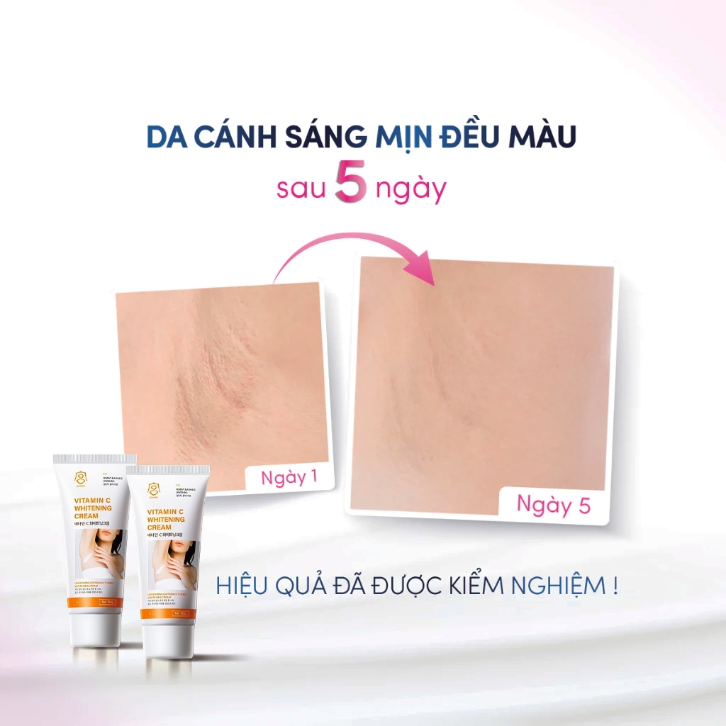 Kem Trắng Nách Gongpei Hàn Quốc chính hãng, Kem Giảm Thâm Nách, Thâm Mông, Khử Mùi Hôi Nách Hiệu Quả An Toàn