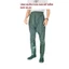 Ủng Quần Cao Su 2 Lớp Vải Đế Đỏ TÀU NÂU - Size 36-43 - Chống Nước, Lội Bùn, Làm Vườn - Nam & Nữ CAO CẤP
