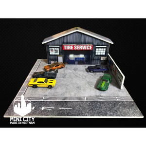 Sa bàn garage xe 1/64