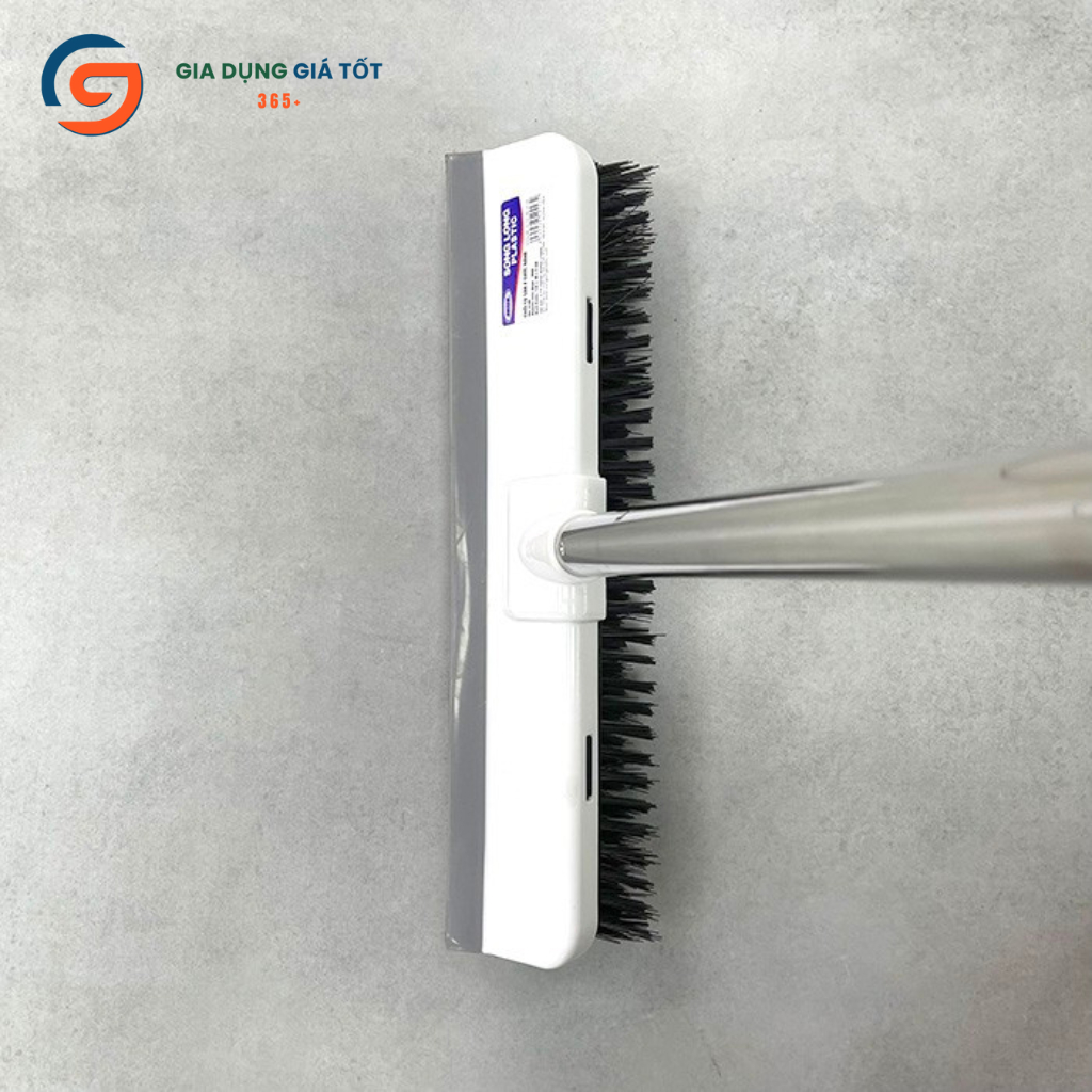 Chổi cọ sàn 2 trong 1 Song Long, chổi quét nhà, quét sân cán dài 136cm