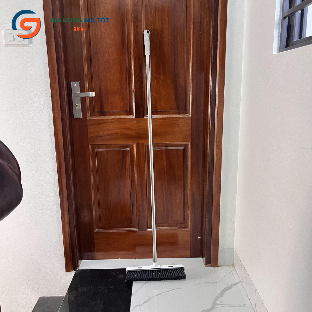 Chổi cọ sàn 2 trong 1 Song Long, chổi quét nhà, quét sân cán dài 136cm