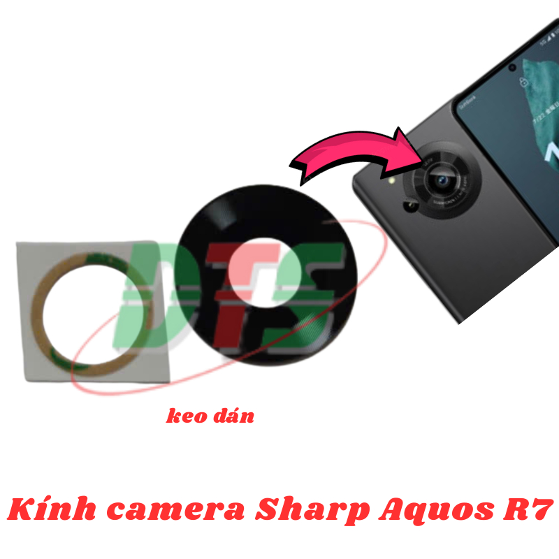 Kính camera thay thế cho Sharp Aquos R7 kèm keo dán | Shopee Việt Nam
