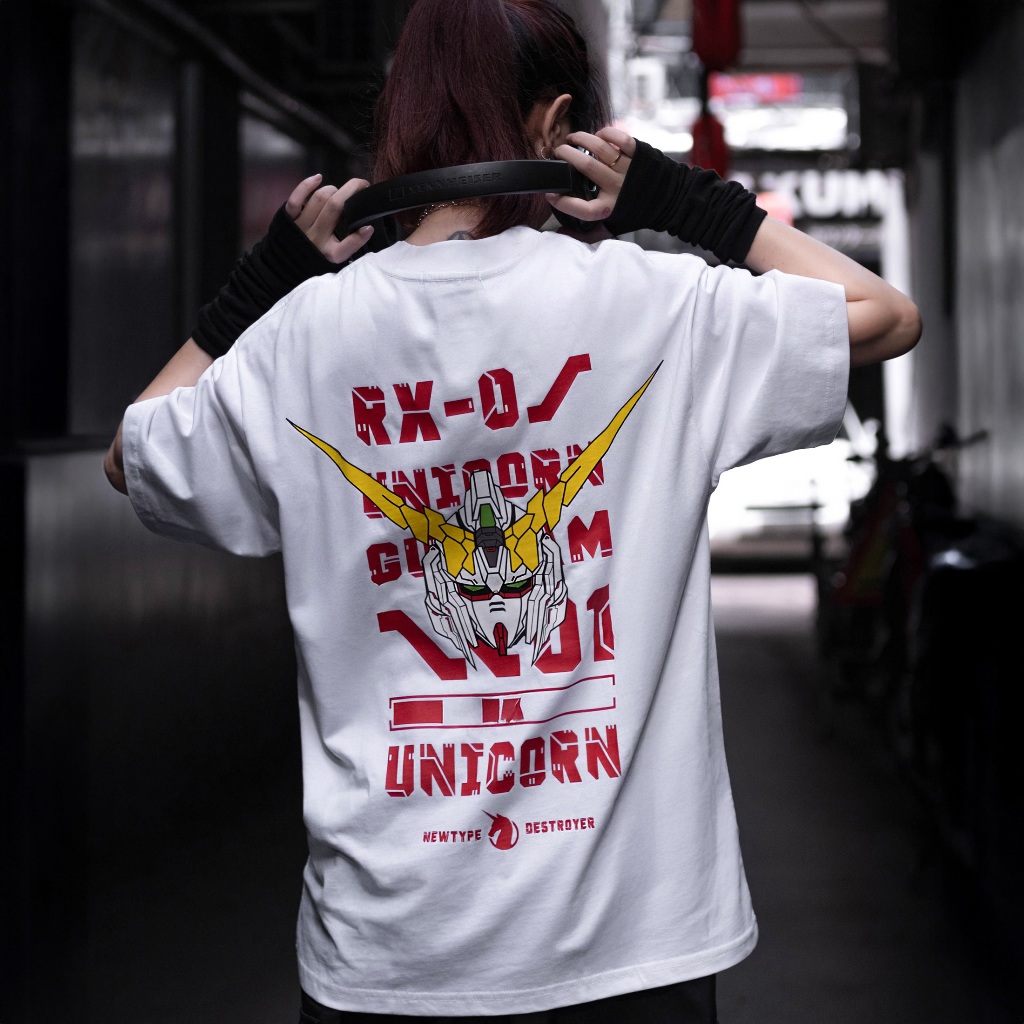 Áo thun Unicorn G.U.N.D.A.M Nam Nữ Unisex Form Rộng Oversized