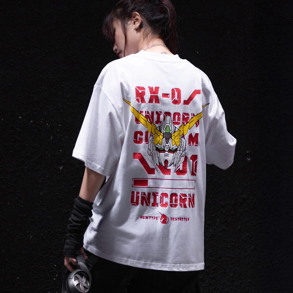 Áo thun Unicorn G.U.N.D.A.M Nam Nữ Unisex Form Rộng Oversized