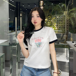 Áo Thun Baby Tee DAISY Thời Trang Phông Nam Nữ Unisex Cotton Local Brand | MIDORI FOR MAN