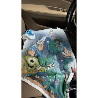 [ẢNH CHÍNH CHỦ SHOP] Áo Phông Monster Sulley Thái Lan Hình In Full 2 Mặt