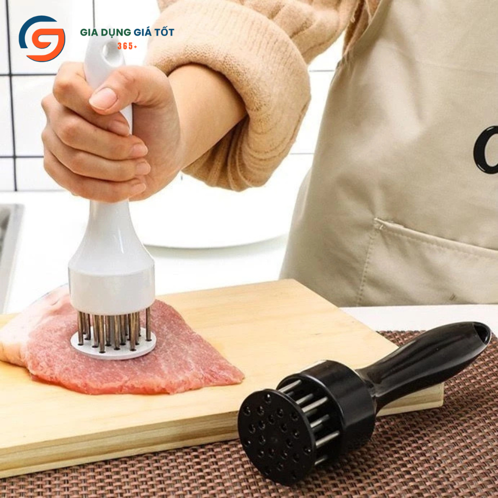 Dụng cụ châm thịt làm mềm thịt - cây xăm bì heo, dụng cụ xâm bì nấu ăn tiện lợi