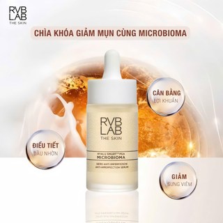 (TEM CÔNG TY) RVB LAB ANTI-IMPERFECTION SERUM - HUYẾT THANH CÂN BẰNG VI LỢI KHUẨN CHO DA MỤN (30ML)