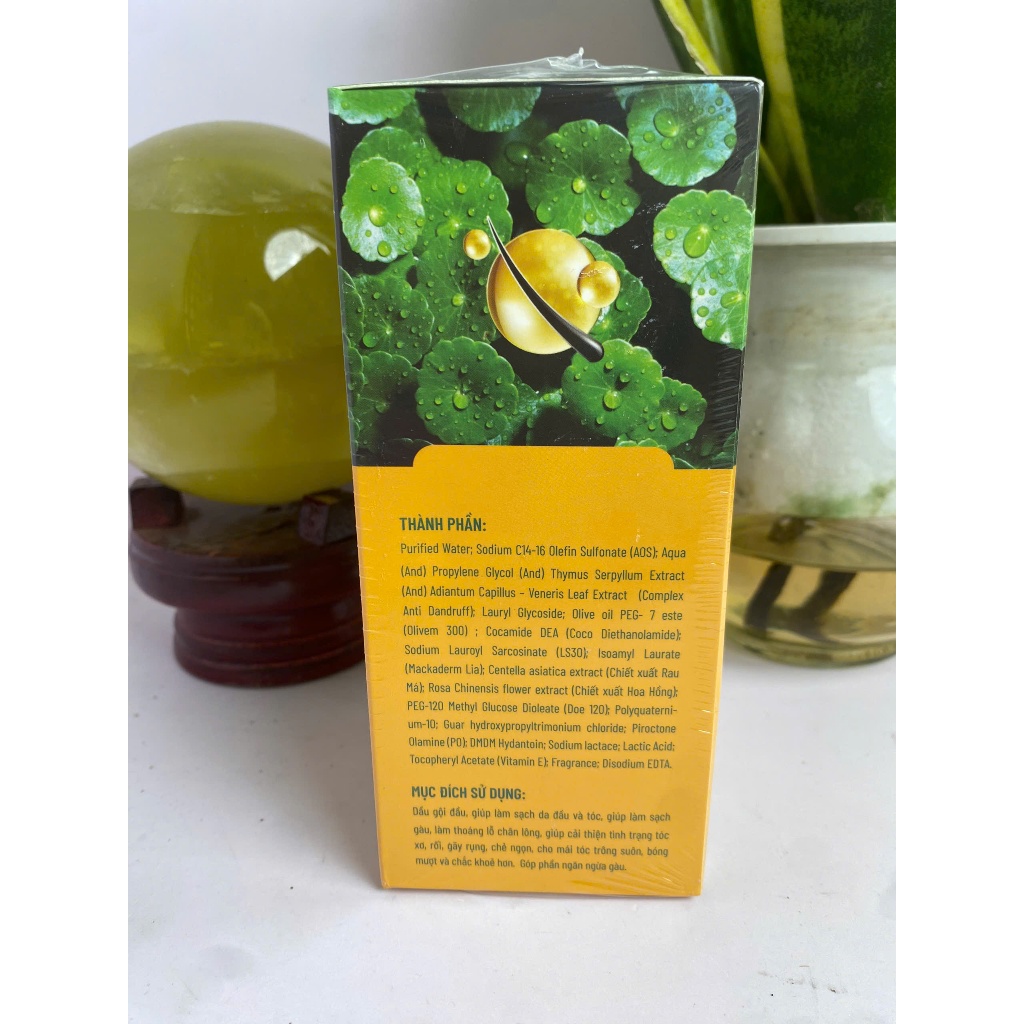 Dầu gội thảo dược Thuần Mộc hỗ trợ làm sạch nấm da đầu, sạch gàu, giảm rụng tóc, chai 300ml