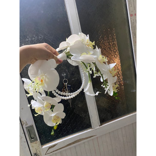 Bó hoa cưới cầm tay cô dâu HalfMoon 0012