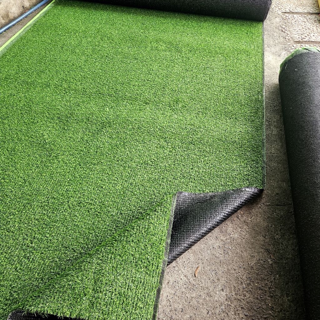 Combo 20m2 (2m x 10m) Thảm cỏ nhân tạo sợi 2cm đế PU không bụi, trải sân vườn, trường học, trải sàn