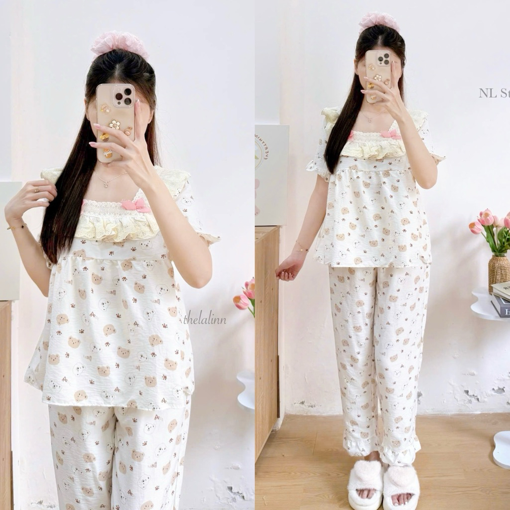 Dài vuông gấu nâu