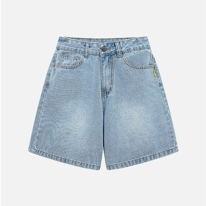 Quần Shorts Nữ BOO Bermuda Chất Liệu Jeans Thêu Logo Infi BOOLAAB ...