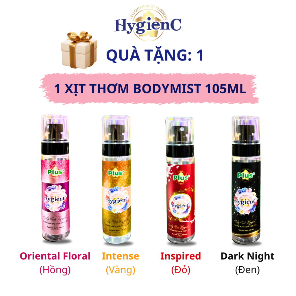 Combo 2 Can Nước Xả Dưỡng Vải Đậm Đặc HYGIENC PLUS 2.0 Kg/Can - Hương Nước Hoa, Dưỡng Vải