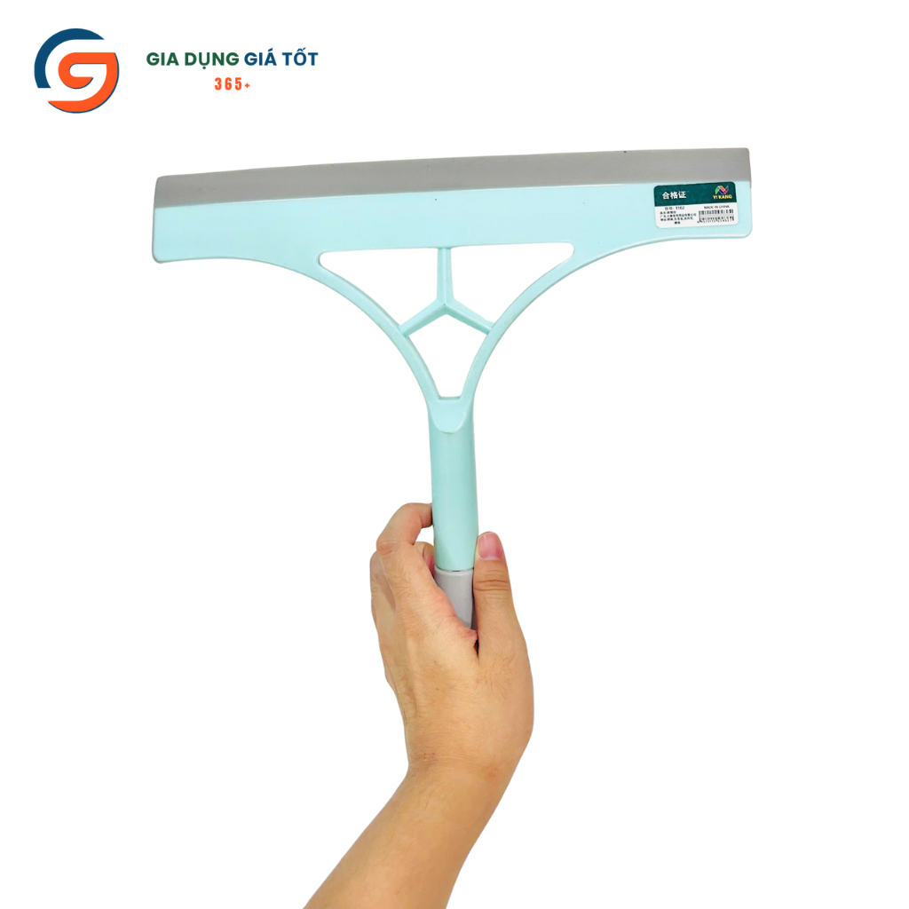 Cây gạt nước cầm tay lưỡi cao su - gạt kính, gương, tường nhà tắm siêu sạch