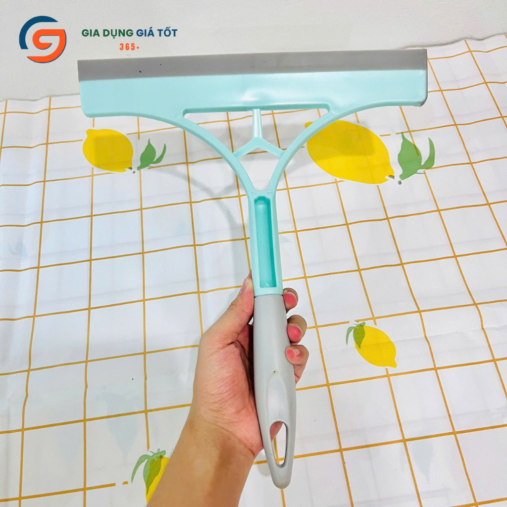 Cây gạt nước cầm tay lưỡi cao su - gạt kính, gương, tường nhà tắm siêu sạch