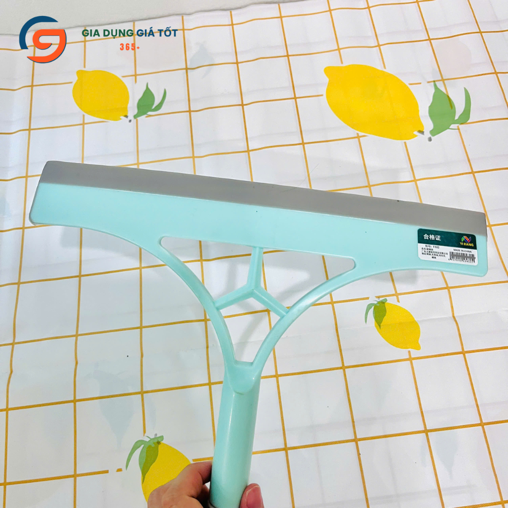 Cây gạt nước cầm tay lưỡi cao su - gạt kính, gương, tường nhà tắm siêu sạch