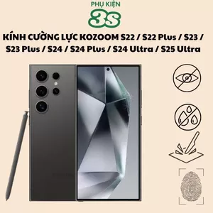 Kính cường lực Kuzoom chống nhìn trộm Samsung s25ultra s22 s22plus s23 s23plus s24 s24plus s2Ultra