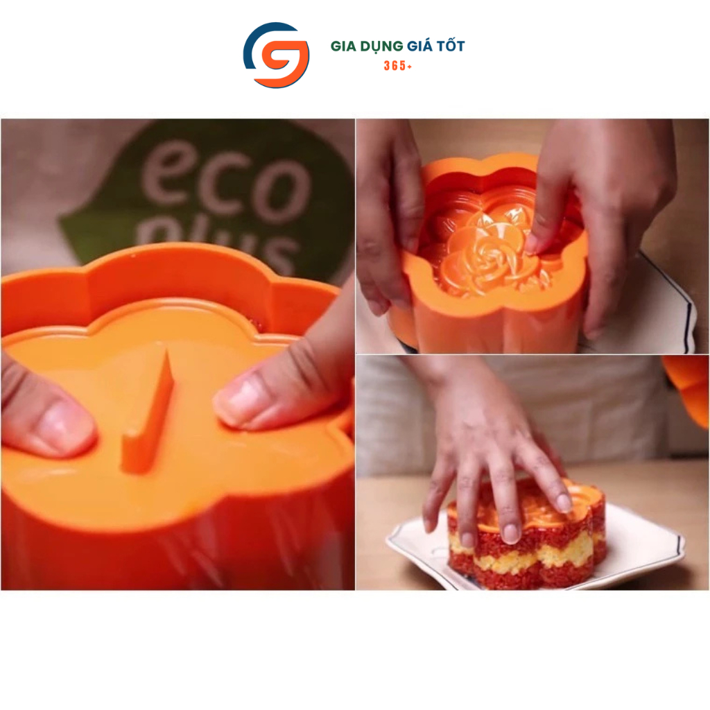 Khuôn ép xôi hoa nổi lẻ - khuôn làm xôi, bánh hình hoa đẹp dùng cho mâm cỗ, đám giỗ, lễ Tết