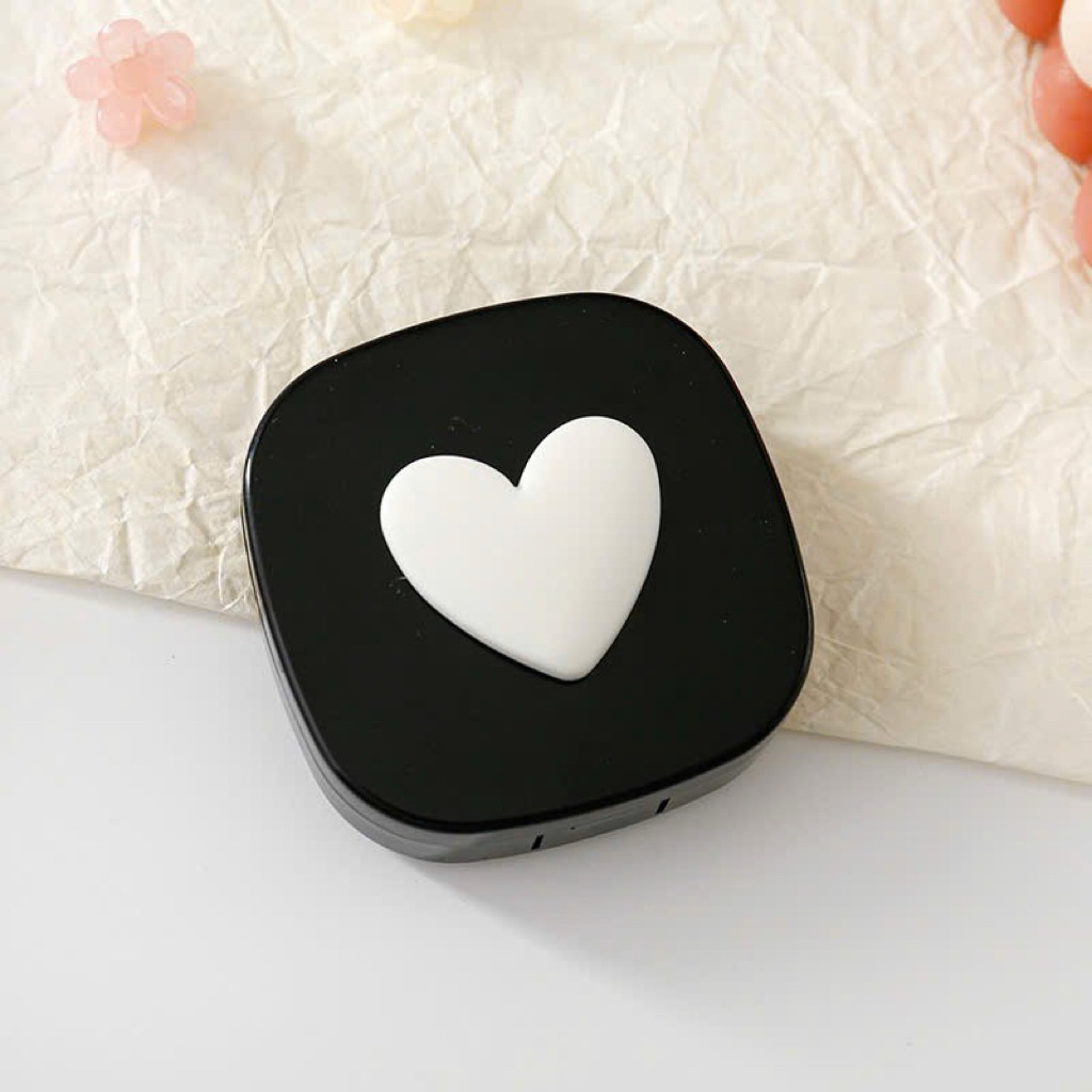 khay đựng lens kính áp tròng trái tim size Trung Muneyes Angel eye
