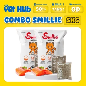 Gói Hạt Mèo SMILLIE Gói 1KG Cho Mèo Trưởng Thành Nhập Khẩu Thái Lan