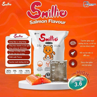 [COMBO 3-5] Gói Hạt Mèo SMILLIE Gói 1KG Cho Mèo Trưởng Thành Nhập Khẩu Thái Lan