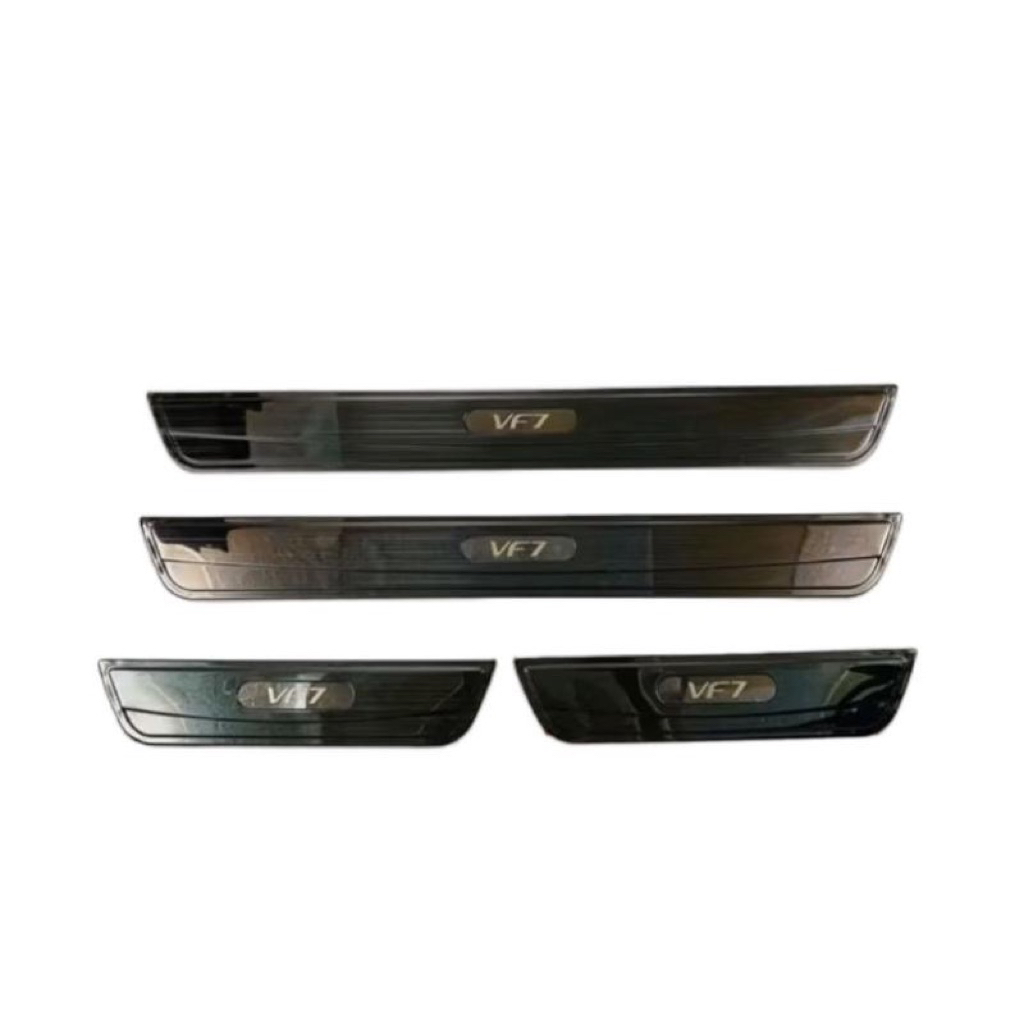 Ốp bậc cửa, nẹp bước chân xe Vinfast VF7 vân Titan hàng cao cấp