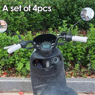1 Cặp 4 Vỏ Bọc Lưới Tay Cầm Xe Máy, Xe Đạp Thoáng Khí Chống Trơn Trượt Mồ hôi