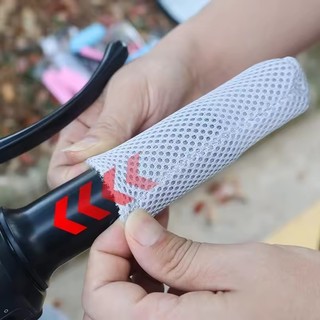 1 Cặp 4 Vỏ Bọc Lưới Tay Cầm Xe Máy, Xe Đạp Thoáng Khí Chống Trơn Trượt Mồ hôi