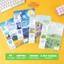 Tập Học Sinh A5 200 Trang VanGogh,Tập Miền Nam Kẻ 4 Ô Ly 2x2mm CLASSMATE 80gsm Không Thấm Mực NA5-20-010