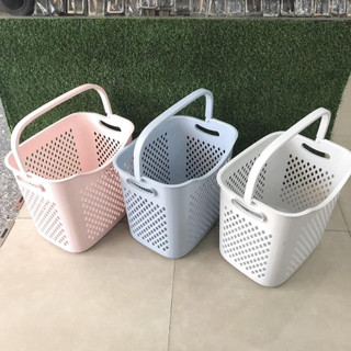 Giỏ caro cao,giỏ đựng đồ đa năng có quai xách nhựa Việt Nhật,Giỏ đựng quần áo thiết kế hiện đại 3379